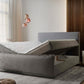 Schönes Schlafzimmer mit Boxspringbett Monta mit Stauraum